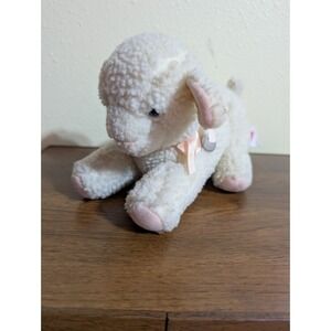 Vtg Dakin Lamb Plush Wind Up Key Musical Jesus Loves Me Head Moves Baby Fleece